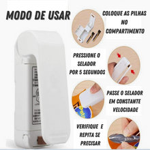 Carregar imagem no visualizador da galeria, Mini Selador de Embalagens a Pilha