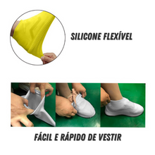 Carregar imagem no visualizador da galeria, Botinha de Silicone à Prova de Água, Lama e Qualquer Tipo de Sujeiras. "Seus Calçados Sempre Limpos"