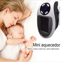 Carregar imagem no visualizador da galeria, Mini aquecedor de Ambiente Portátil com Controle Remoto
