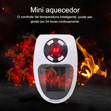 Carregar imagem no visualizador da galeria, Mini aquecedor de Ambiente Portátil com Controle Remoto
