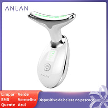 Carregar imagem no visualizador da galeria, Dispositivo de Beleza Antirrugas e Redutor de Queixo Duplo a Base de Fótons
